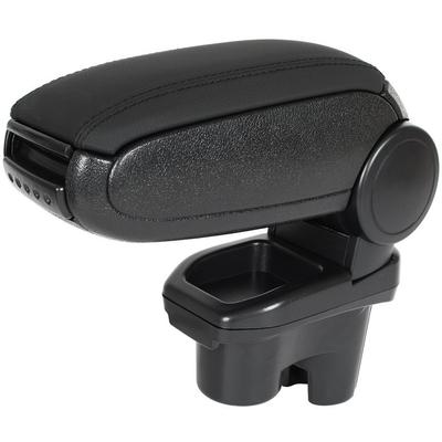 Peugeot 301 2012- Armrest Set BLACK ECO LEATHER + Installation Kit