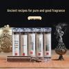 Small Auspicious Cloud Non-Stick Incense Sticks, 42 Pieces, Goose Pear Scent, Indoor Long-Lasting Aroma, Sandalwood & Agarwood.