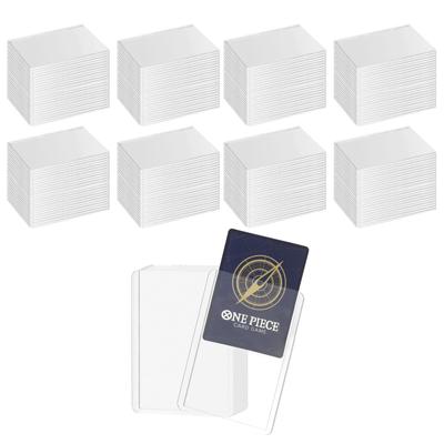 HG CHASING TRIBE Top Loader, weiß, 60-teiliger Kartenlader, Sammelkarten, Hartschalenkoffer, Sammelkarten, Side Loader, normaler Schutz, individuelle Aufbewahrung