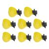 8Pcs Chicken Water Feeder PP Plastic Professional Anti Rust Chicken Drinking Bowl for Animal Husbandry