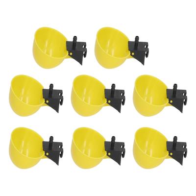 8 ks Napáječka pro kuřata PP plast Profesionální Nerezavějící Napájecí miska pro kuřata pro Živočišnou výrobu