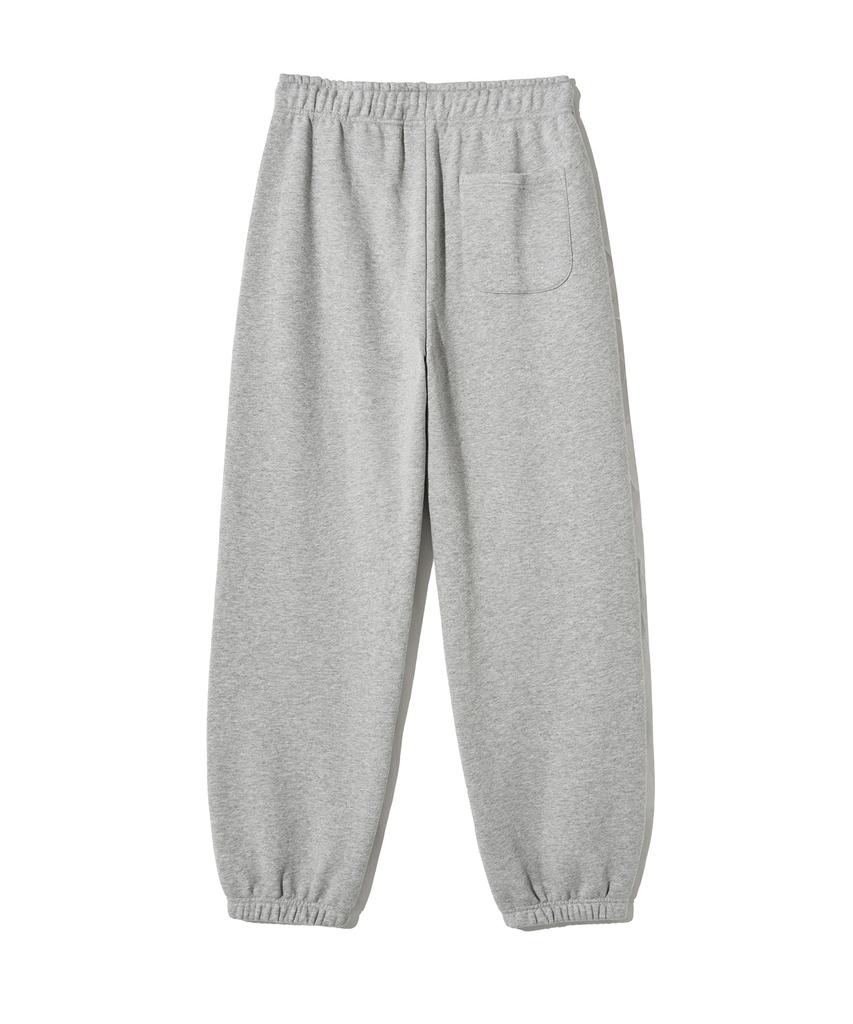YALE Small Two-Tone Arch Sweatpants_Gray