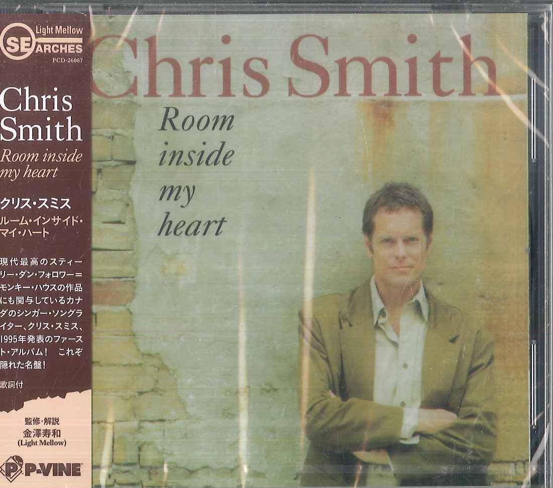 

CD CHRIS SMITH - Room Inside My Heart PCD26087 P-VINE RECORDS 2024 Japan Obi Rock
