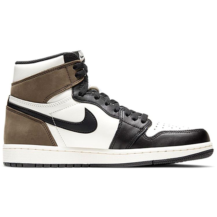 Unisexové tenisky Air Jordan 1 Retro High OG Dark Mocha Hnědá Plachetnicová Černá 555088-105