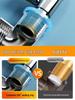 Silicone Sleeve Universal Faucet Sealing Set with Adhesive Pad and Thread Gasket