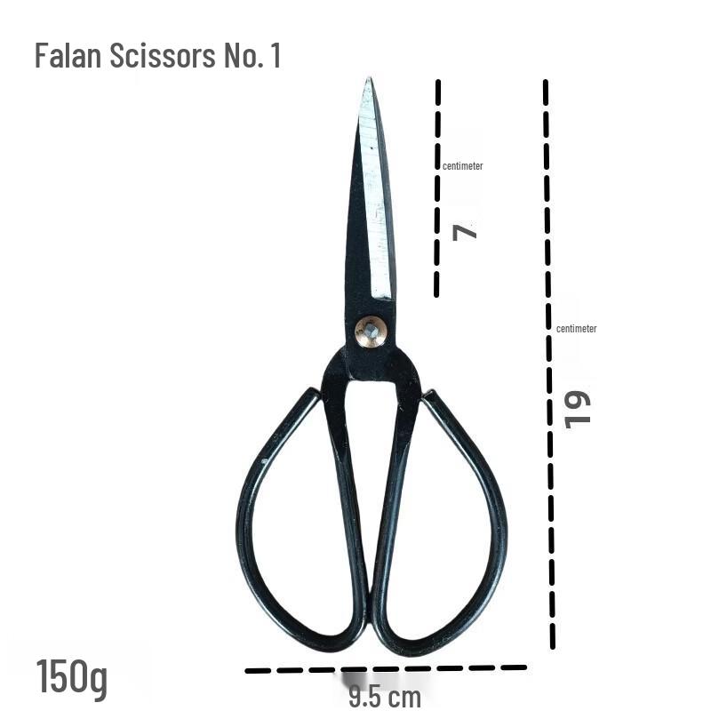 Traditional Forged Iron Scissors