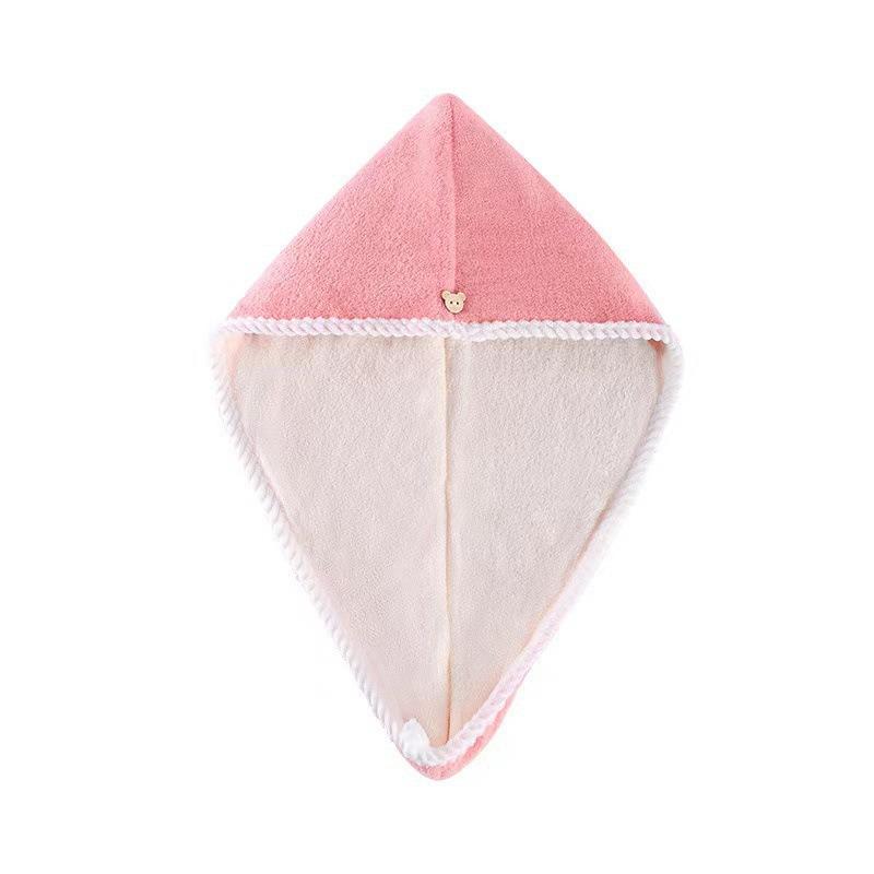 Double-Layer Quick-Dry Super Absorbent Hair Towel Wrap