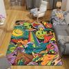 Whimsical UFO & space Rug Floor Mat for Living Room or Bedroom Soft and Comfortable Carpet a Gift for Birthday and Holiday.ZFF0913426