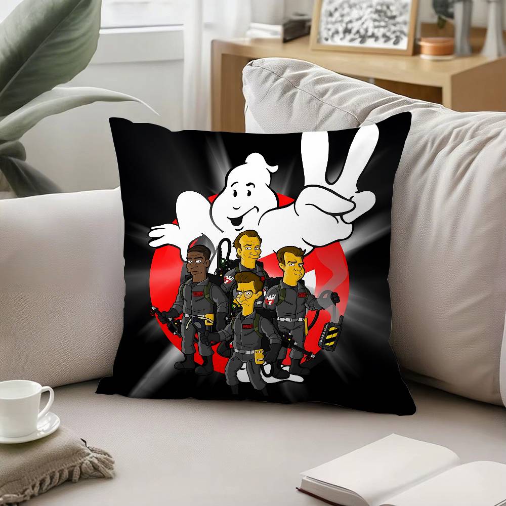 G-Ghostbusters-Various-Anime Pillow Case Pattern Printed Pillowcase For Living Room Sofa Cushion Cover & Bedroom Decor
