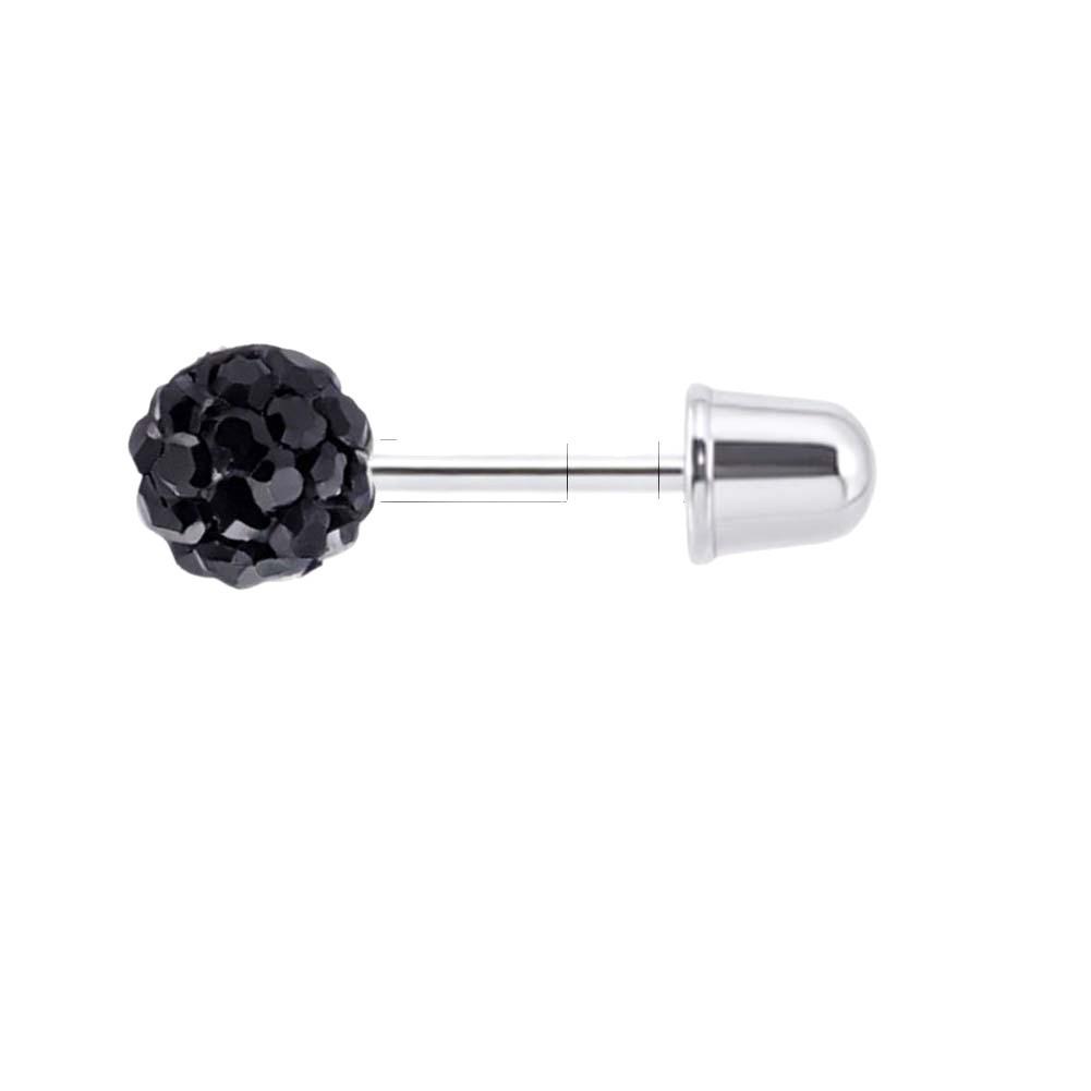 Popular 6-Pair Bullet Ball Stud Earring Set for Women - Piercing Jewelry In Stock