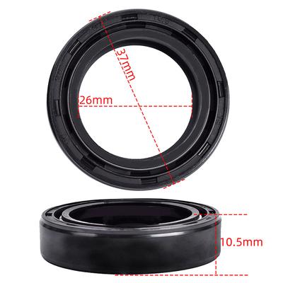26x37x10.5 Front Shock Absorber Fork Damper Oil Seal 26 37 Dust Cover for MALAGUTI CENTRO SL50 F 10 JET LINE 50 1992-1997