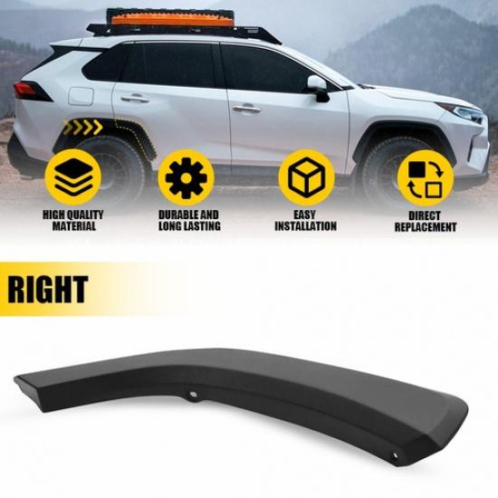 Правая задняя боковая накладка арки крыла для -2024 Toyota Rav4
