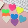 Bunte Registerreiter: Formstanz-Haftnotizen, Transparentes PET, Fluoreszierend, Klein Rund, Wiederverwendbare Sticker, Set mit 160 Blatt