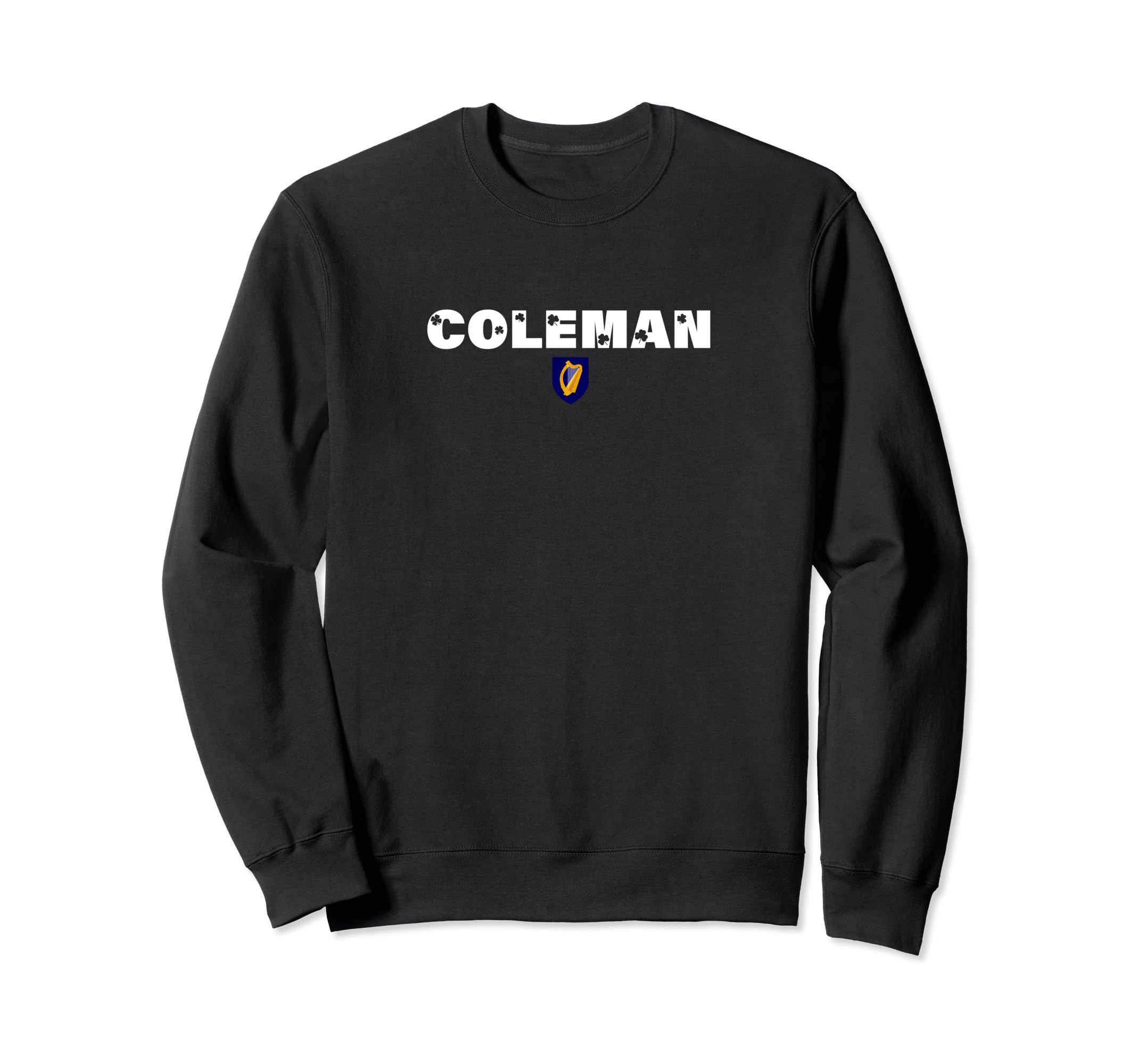 

COLEMAN Name Text Ireland Birthday Sports Ireland Sweatshirt