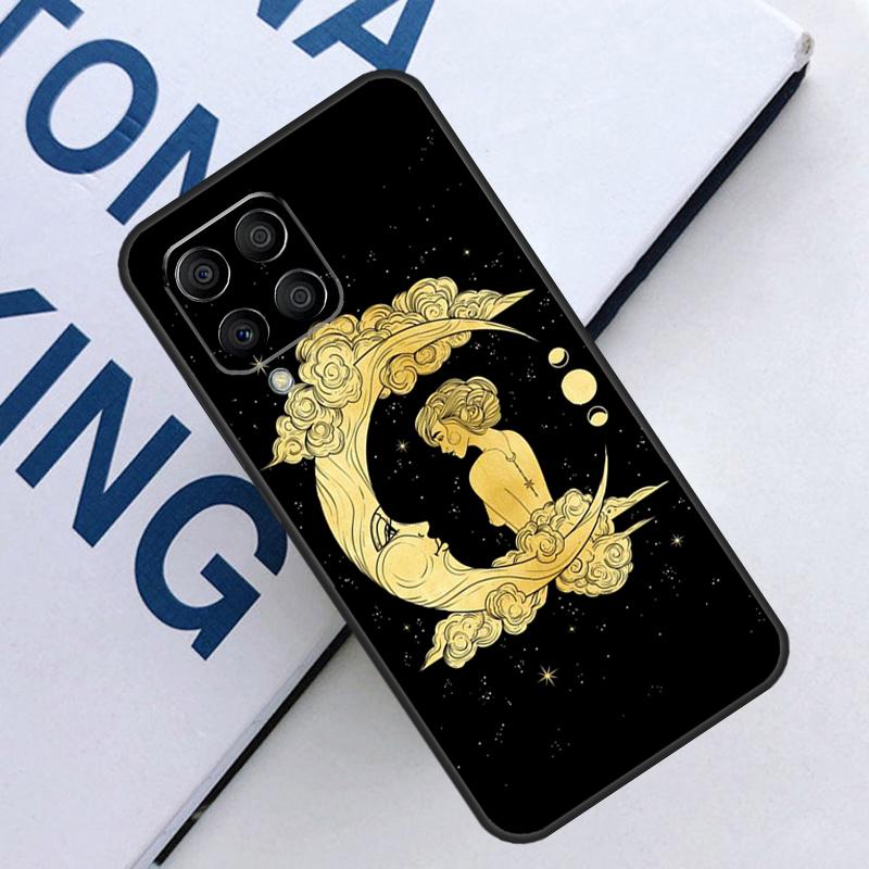 Sun Moon Art For Samsung Galaxy M31 M55 M15 M11 M21 M13 M33 M35 M53 M14 M34 M54 M12 M32 M52 M06 M16 Case