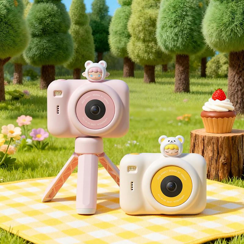 GEEKPAPA A6 Kids' Digital Camera: Trendy Toy Design, High-Quality Pixels, Perfect for Students and As a Birthday Gift.