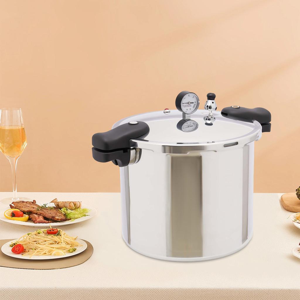 22L 90Kpa Thickened Explosion-proof Pressure Cooker Pot Large Capacity Stew Pot Aluminium Alloy Pressure Canner