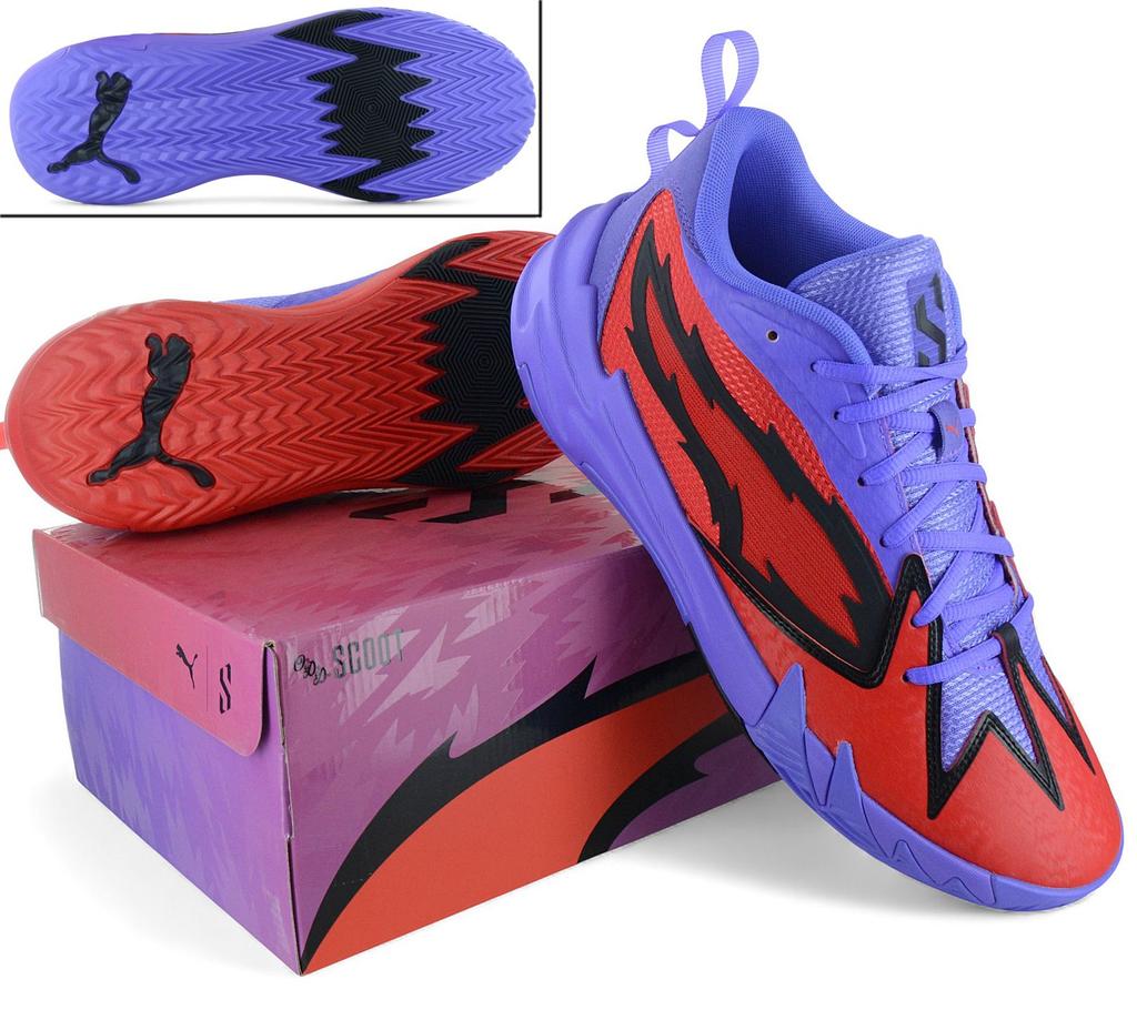 Puma Scoot 1 Zeros Pred - Dark Amethyst - Herren Sneakers Basketball Schuhe 310354-01 ORIGINAL