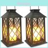 Vintage Outdoor Solar Lanterns With Led Light For Garden Lawn Decor