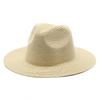 Unisex Summer Panama Sun Hat - Fashionable Straw Braid Fedora for Outdoor and Beach Wear.