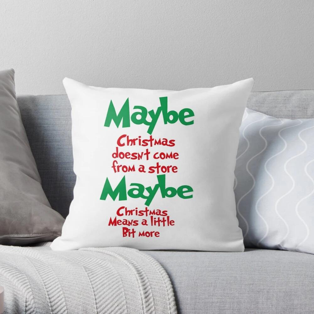 Merry Christmas Decoration Home Pillowcase Cushion Cover Colorful 45X45Cm Modern Living Room Sofa Bed Cartoon Cushion Cover