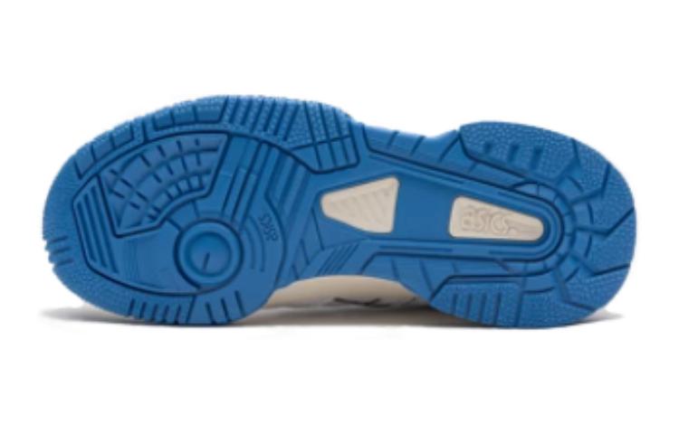 Asics Gel Spotlyte Low Top Children's Basketball Shoes White Blue 1204A127-101