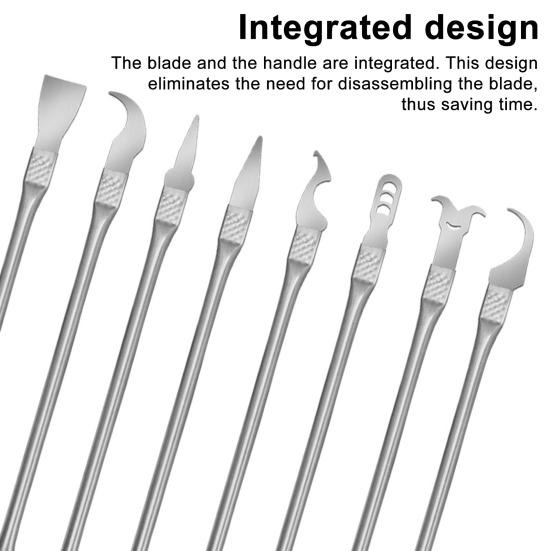 8Pcs Electronics Repair Tool Set for CPU Motherboard Glue Removal Pry Tool Kit Phone Tablet