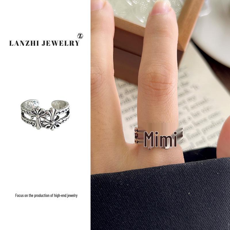 Inel Thai Argint pentru Femei, Stivuibil - Argint 925, Design de Nișă, Bijuterii Simple și Versatile