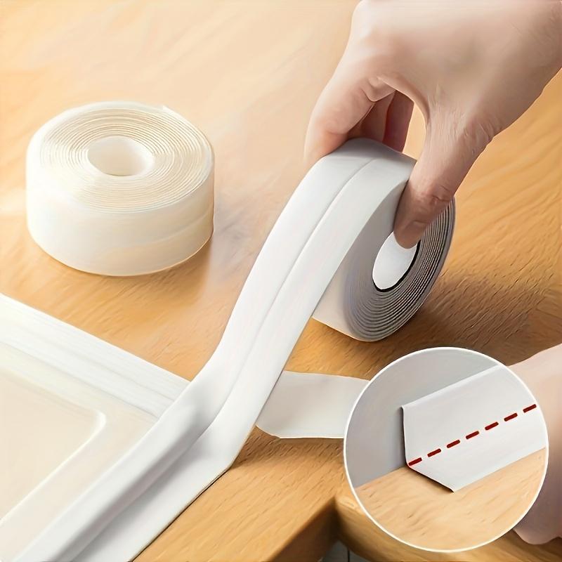 5-Meter Waterproof and Moisture-Proof Tape, Ideal for Sealing Joints, Toilet Tanks, and Corners In Kitchens and Bathrooms.