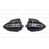 Fit For Universal Motorcycle Gloss "Black Hand Guard With Aluminum Support"