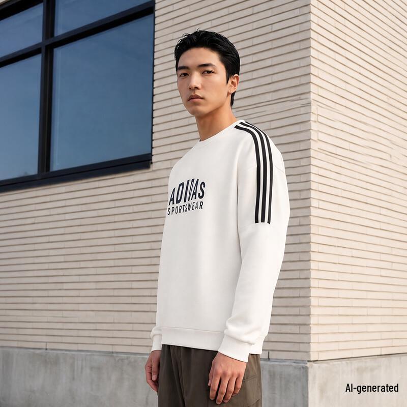 adidas Unisex Casual Crewneck Sweatshirt