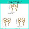 Animal Zodiac Stainless Steel Earrings With Gold Finish For Women