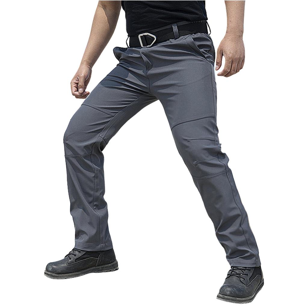 Spring Outdoor Men's Casual Pants Slim Fit Elastic Running Loose Sports Pants