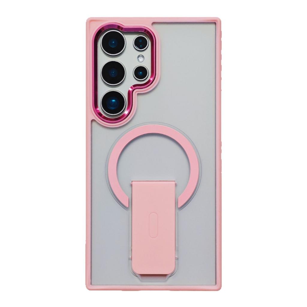 Suitable for Samsung S25 Ultra Invisible Bracket Magnetic Suppression Mobile Phone Case S25edge Skin S23 Anti Fall