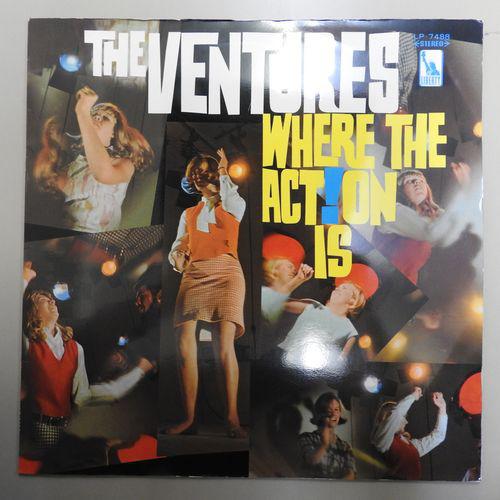 

LP Пластинка VENTURES - Where The Action Is LP7488 LIBERTY 1966 Япония Рок