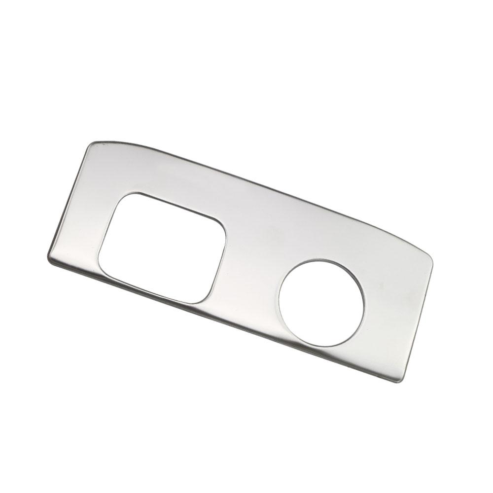 For Chevrolet Equinox 2017 - 2023 LHD Interior Accessories Cigarette Lighter Charging Panel Cover Decoration Sticker Trim