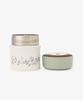Afternoon Tea Living HS99 Flower Art Insulated Soup Jar, Thermos Green
