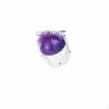Feather Fascinator with Netting Vintage Design Headpiece Elegant Birdcage
