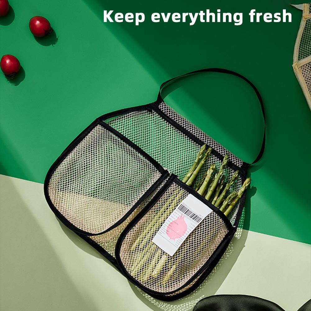Universal Fruit Vegetables Mesh Bag Large Capacity Onion Garlic Net Bag Kitchen Supplies