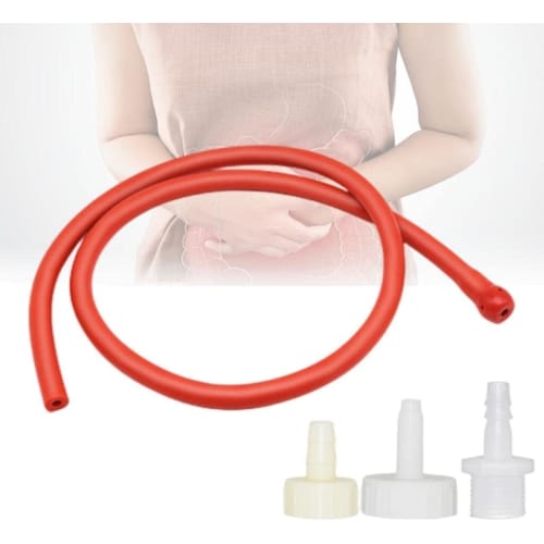 Enema Tube, Anal Cleansing Syringe, Replacement Head Accessory, Multi-Purpose Irrigator Nozzle, Tube, Vaginal Cleansing, Manual Anal Cleansing Tube, 5