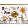Pizza Wall Murals Pizza Fried Chicken Shop 3d Removable Wallpaper Fast Food Restaurant Snack Bar Large Wall Mural
