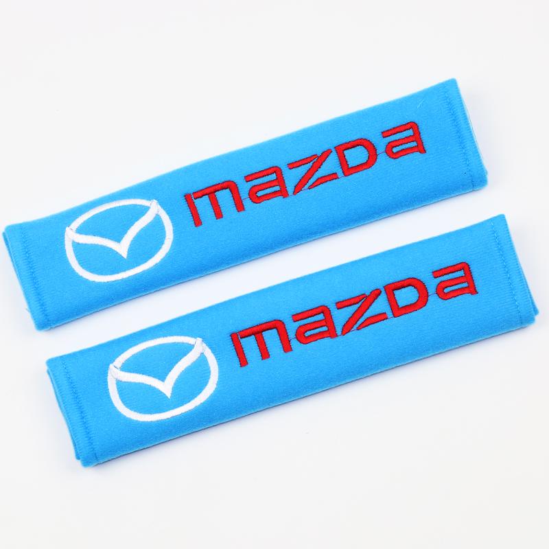 Buy Car Seat Belt Cover Shoulder Pads Car Styling Case For Mazda 2pcs