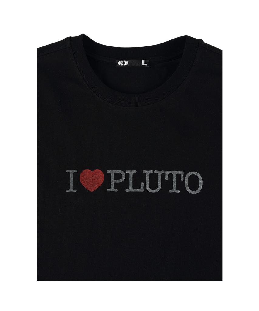 Ialtial I Love Pluto T-Shirt Black