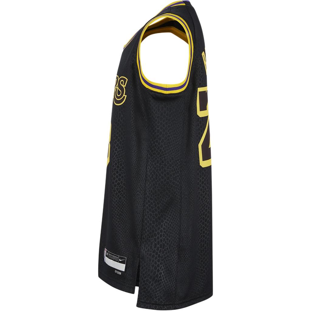 Nike FW23 Mamba Series City Edition Childrens Basketball Jersey Kids Basketball Jersey Black FZ9862-010