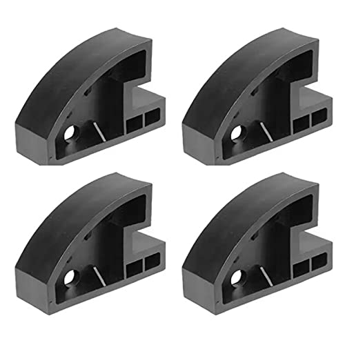 Fairy Tail Perlehjelper Dekkskift Dekkomlegger Perlebryter Aluminiumsfelgbeskytter Sett med 4 Nylon (Svart 4 stk)