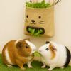 With Hooks Guinea Pig Feeder Bunny Design Grass Dispenser Pet Accessory Hay Feeder  Hamster