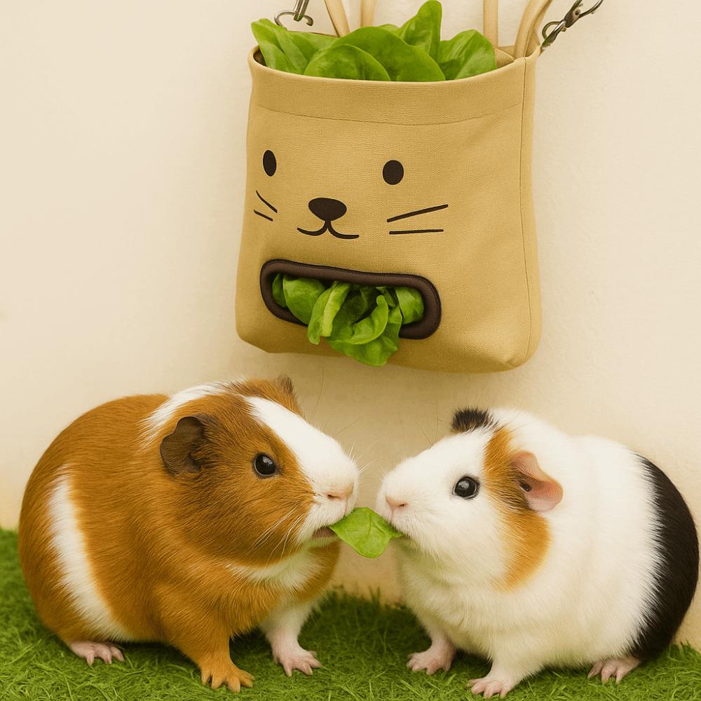 With Hooks Guinea Pig Feeder Bunny Design Grass Dispenser Pet Accessory Hay Feeder  Hamster