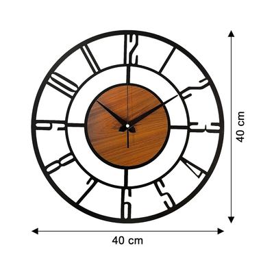 Metall Wanduhr für Schlafzimmer, Flur, Büro Zifferblatt Designer Wanduhr für Heimdeko Dekorative Große Hängende Wanduhr Batteriebetriebene Uhr