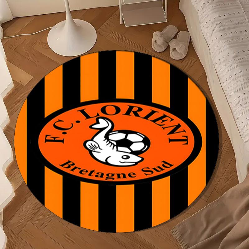 Lori-ent Football Club Round mat Home Decor, Chair rug For livingroom,Bedroom, doormat home decor Birthday Gift Christmas Gifts