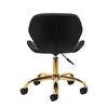 Taboret Kosmetyczny Qs-06G Złoto Czarny